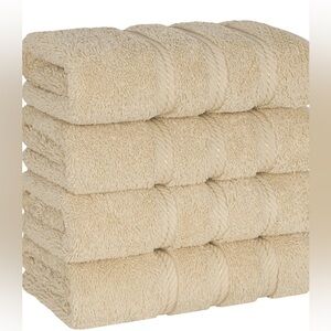 American Soft Linen 6 Piece Luxury Hand Towel Set.  100% Turkish Cotton.  New.